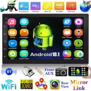 android 10.1 2gb ram 32gb car radio GPS stereo 7 inch headunit wifi  R