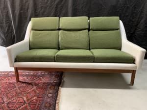 Vintage Danish midcentury 60s AJ Higgins Adelaide 3-seater sofa