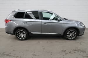 2017 Mitsubishi Outlander ZK MY17 Exceed 4WD Grey 6 Speed Sports Automatic Wagon