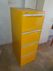Filing cabinet perfect for tool storage in the shed!