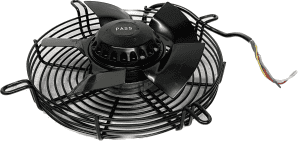 220mm External Rotor Axial Flow Cold Storage Puller Fan 145W/240V