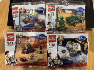 LEGO Toy Story 3 Poly bags (set of 4)