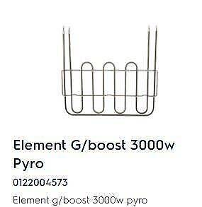 Electrolux Oven EPEE63AS Element G/Boost Pyro 0122004573