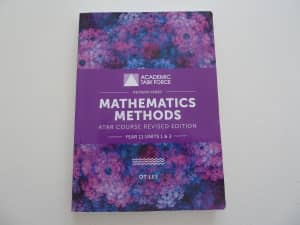 Mathematics Methods Revision Series. OT LEE ATAR Yr11 units 1&2. 2019