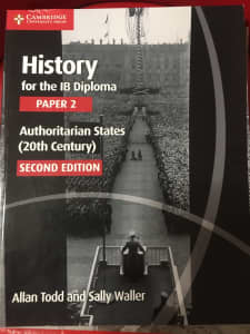 IB History text book. Authoritarian States 