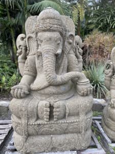 Statue Ganesh greenstone statue enormous 2m tall 4.5 tonne REDUCED 