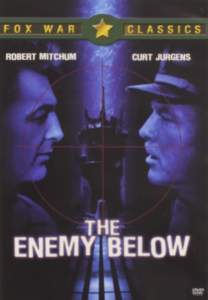 * RRP $30* 1957 DVD The Enemy Below 97min Widescreen Colour Movie Film