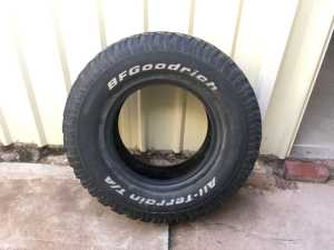 BF Goodrich All Terrain T/A tyre