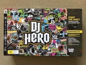 Dj Hero Turntable Kit PS3 Bundle (Brand New)
