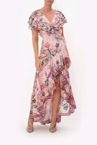 New with tag Camilla Wrap Long Dress Size S Full Price $799