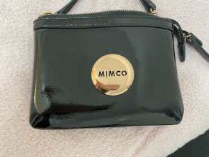 Black Mimco crossbody bag