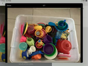 Tub Full of Kids Kitchen Play set