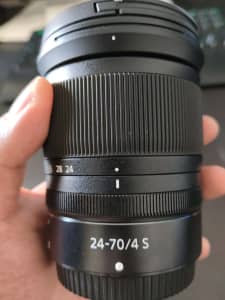 Nikon Z 24-70 F4 S lens for sale 