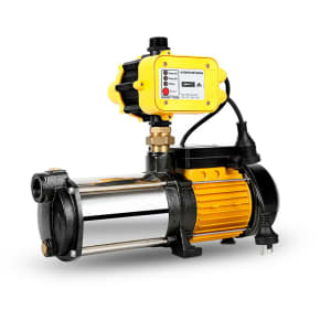 Weatherproof 2500W 9000L/H Flow Rate Pressure Pump Yellow