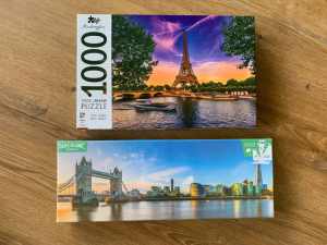 1000 Piece Puzzles - Various Prices