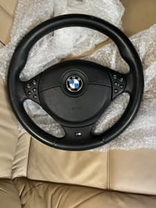 BMW E38 and E39 M sport steering wheel