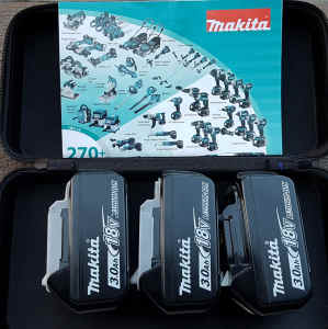 Makita 18v 3Ah lithium battery Brand New $79each