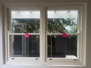 Double Hung Timber Windows 1560 (w) x 1165 (h)