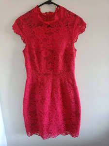 Forever New Dress-Red/ Size 8 /Like New 