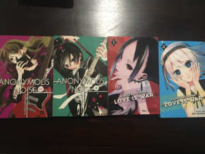 4 mix anime books