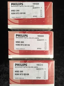 Philips msd 200 Metal halide lamps
