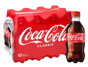 Coca cola & sprite 300ml bottle 12 pack