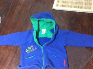 Bright Bots Toddler zip hoodie size 1