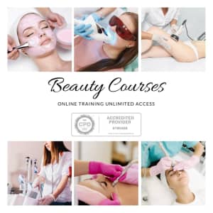 Beauty Therapy Training Courses - FROM ONLY $60