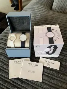 NEW AND AMAZING SKAGEN CONNECTED!! Black- white or orange- black