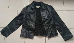 Country road ladies leather jacket sz s 
