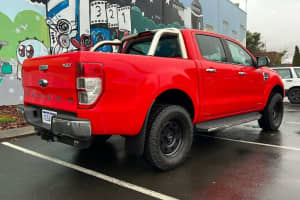2016 Ford Ranger PX MkII XLT Double Cab Red 6 Speed Manual Utility