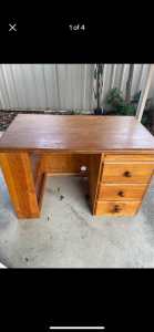 Wooden desk study table