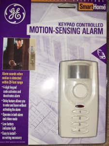 Keypad Controlled LED Motion Sensing Alarm