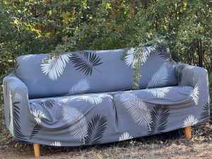 FREE 2 seater aqua lounge and grey cover.