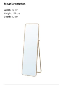 Wanted: Newly purchased mirror