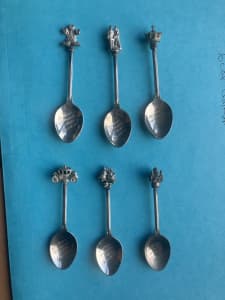 Commemorative spoons- wedding of The Prince and Princess of Wales 1981