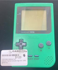 Nintendo Game Boy Pocket Game Console Mgb-001