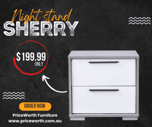 FOR SALE!! NIGHT STAND 2 DRAWERS - GET YOURS NOW!!