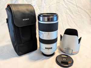 Sony AF 70-400mm F4-5.6 G SSM Lens (SAL70400G) LIKE NEW MINT
