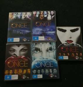 Once apon a time , Arrow, Chicago fire, Chicago PD & The flash DVDS 