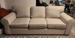 Hampton 3 Seater Sofa with Abba Linen - Fantastic Furniture