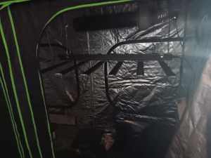 Hydro tent with everything to run