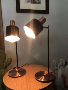 Pair of Bedside table Lamps