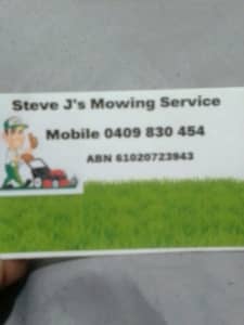 Northlakes mowing service.