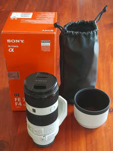 Sony FE 70-200mm f4 G OSS lens 