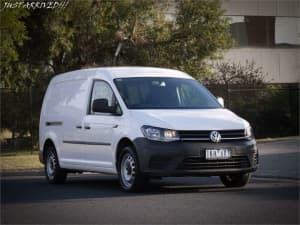 2017 Volkswagen Caddy 2KN MY17.5 TSI220 Maxi DSG White 7 Speed Sports Automatic Dual Clutch Van Braeside Kingston Area Preview