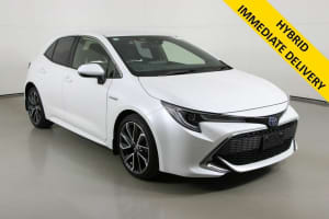 2021 Toyota Corolla ZWE211R ZR Hybrid White Continuous Variable Hatchback