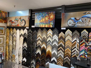 Picture Framing, Printing and Art Sales Shop