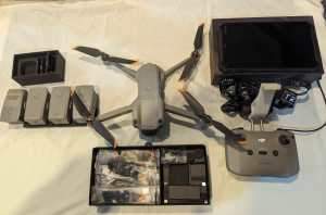DJI Air2s Drone FlyMore Combo with Tripletek 8 Pro Tablet