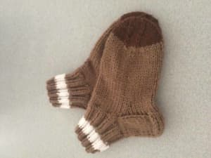 Knitted Woollen Socks suits 3-6yo, size 15cm